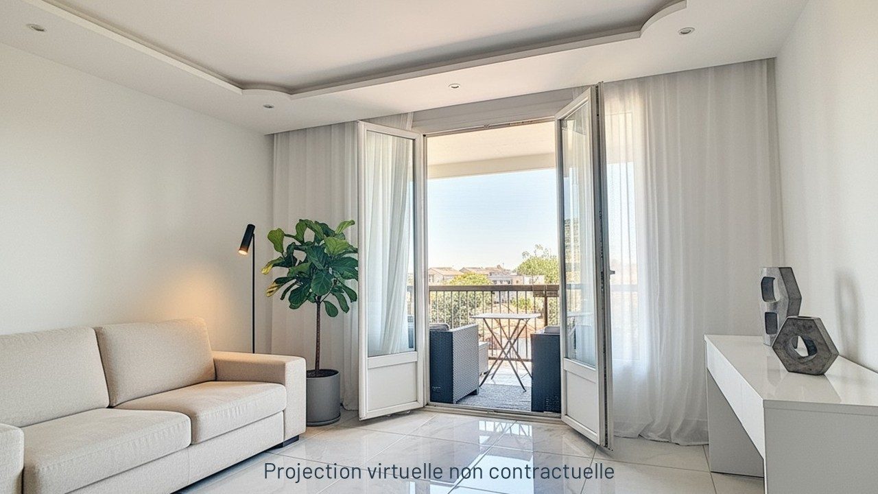 T3 de 70m² lumineux traversant avec balcon et parking