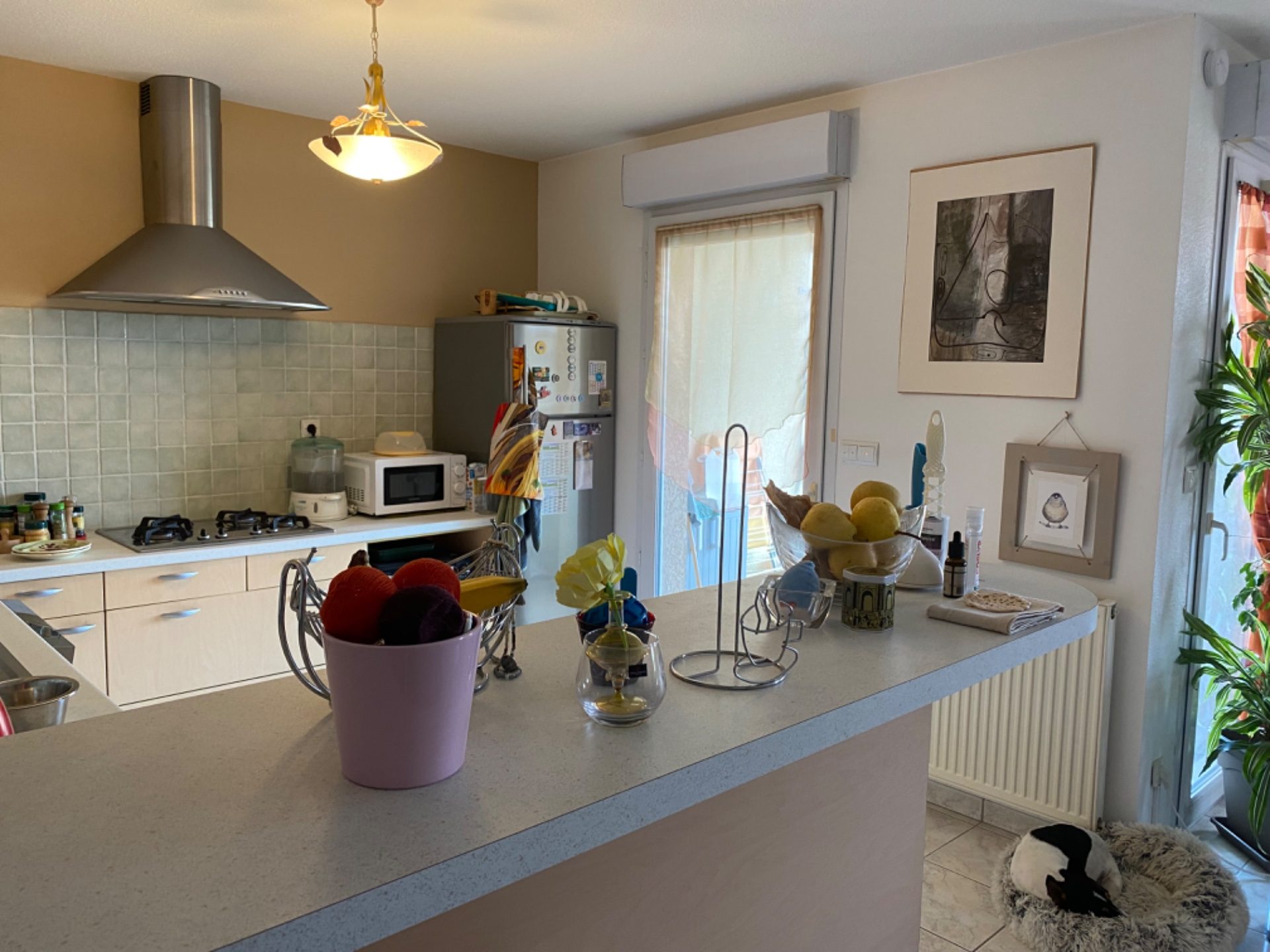 Appartement T3 sans travaux à prévoir + garage + balcons