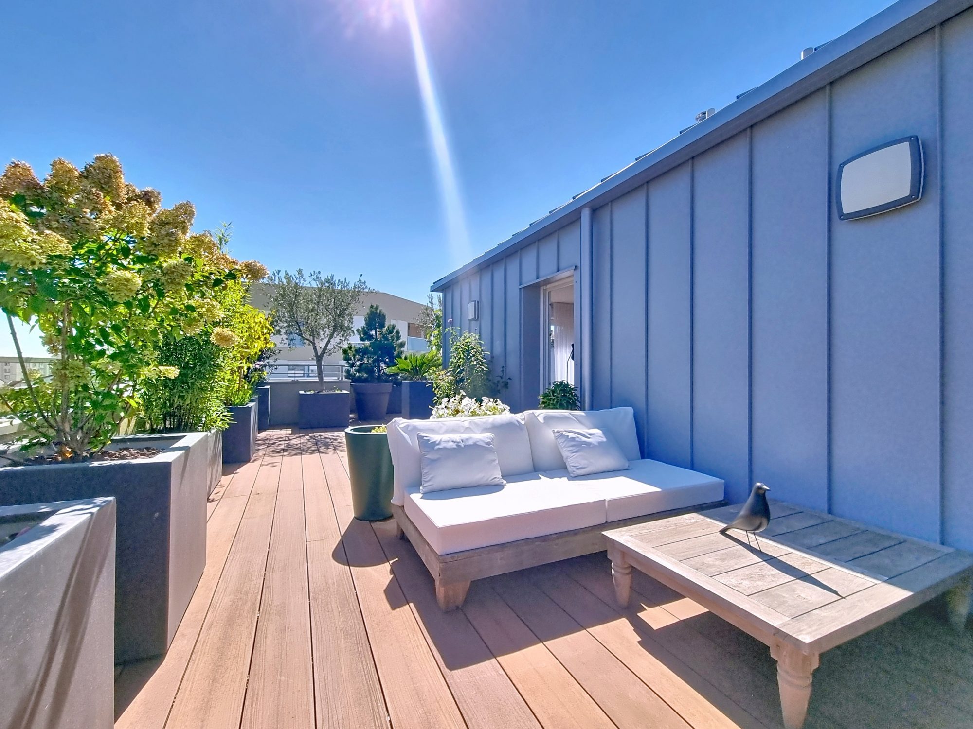 T4 en attique - terrasse de 80m²