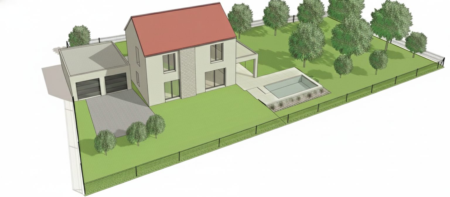 Terrain de 512 m² au coeur des vergers Irigny 69540