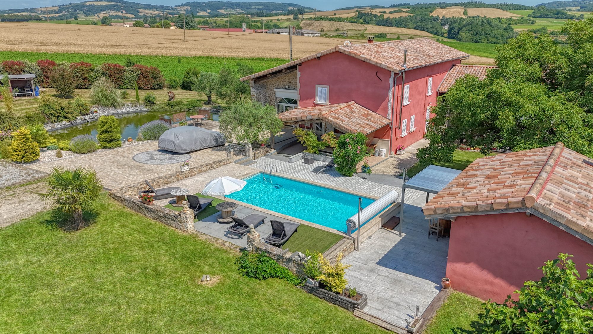 Rare domaine sur les hauteurs de Tupin et Semons Tupin-et-Semons 69420