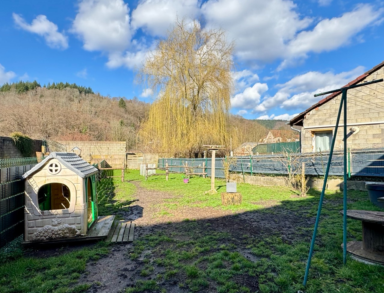 Rothau centre - Appartement en duplex 3 chambres avec terrasse et jardin