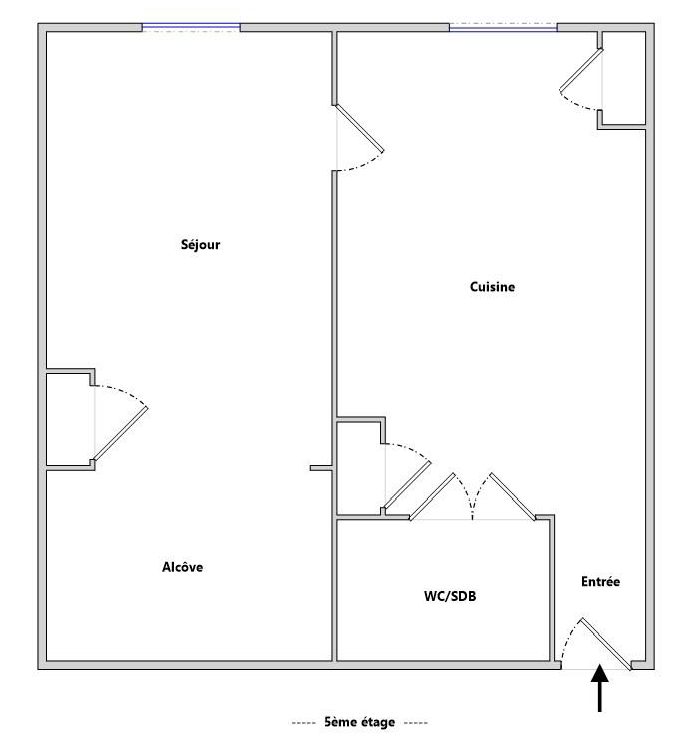 *Sous offre* Ainay T1 bis dernier étage vendu loué Lyon 69002