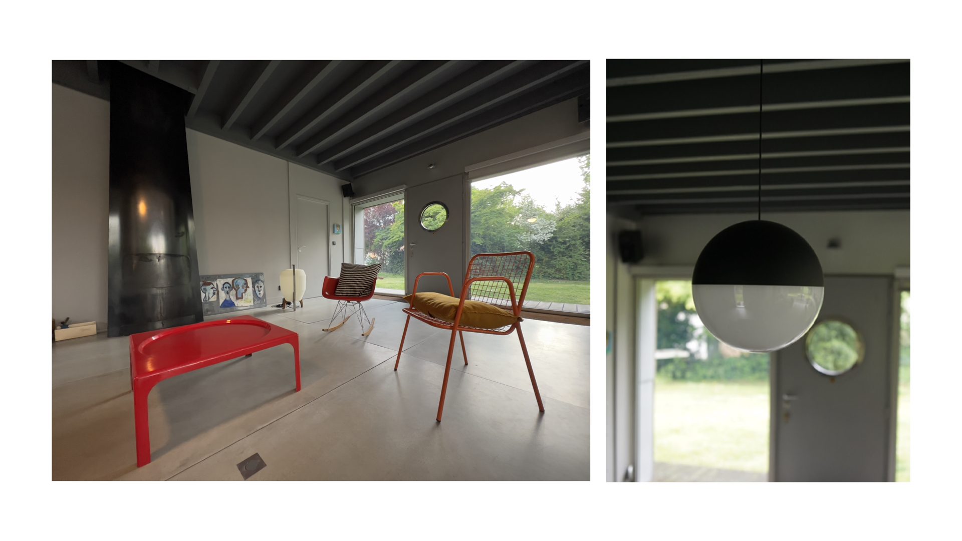 COUP DE COEUR POUR CETTE MAISON D'ARCHITECTE AU COEUR D'UN ECRIN DE VERDURE Villette-d'Anthon 38280