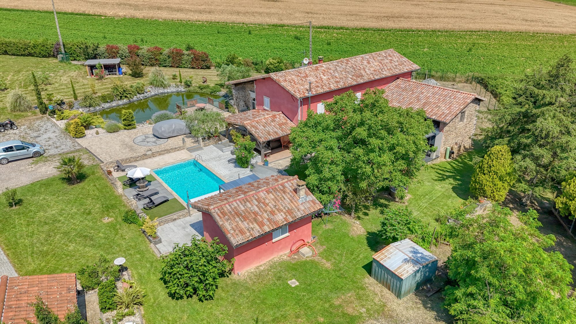 Rare domaine sur les hauteurs de Tupin et Semons Tupin-et-Semons 69420