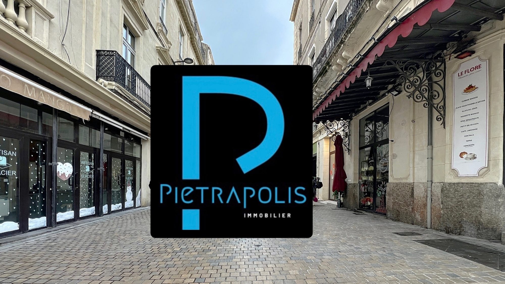 SETE: Coeur de ville, Fonds de commerce 178m²