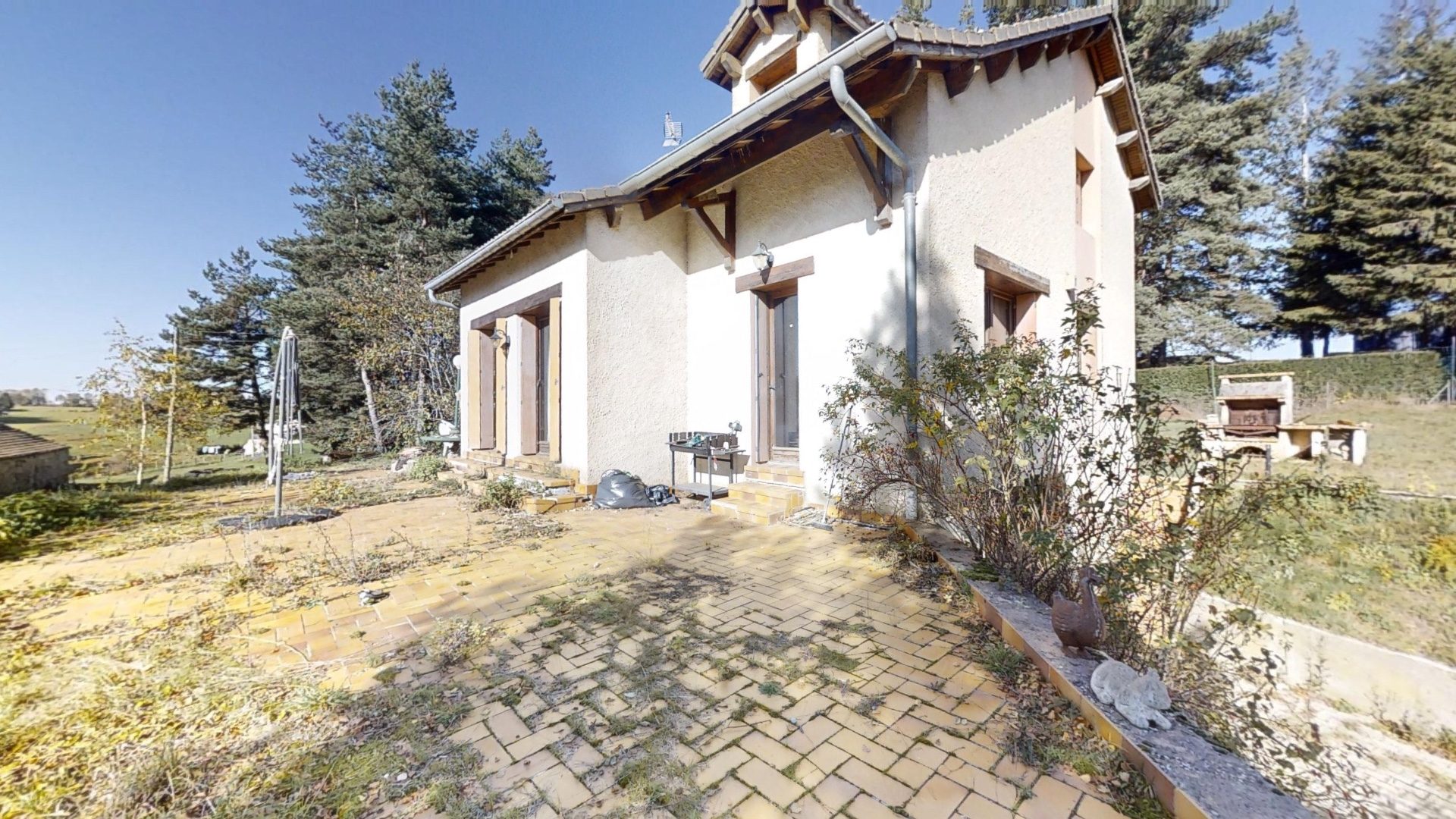 Maison de 1970 de 143m2 env. + env. 1847m2 de terrain