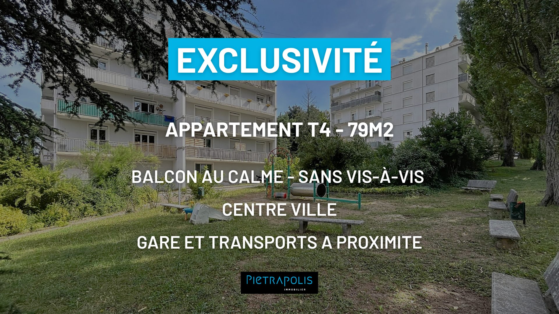EXCLUSIVITE A VENDRE T.4 DE 80M2