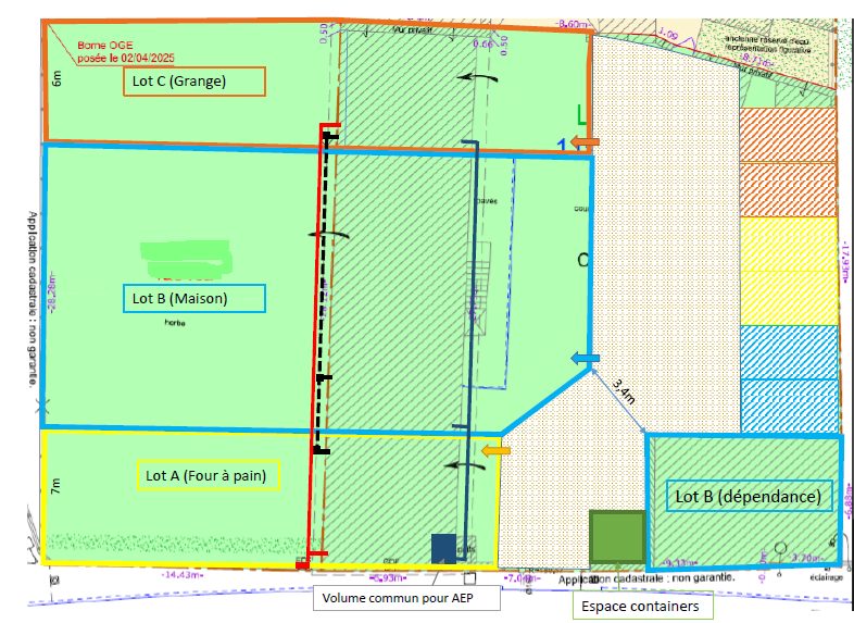 grange à rénover avec jardin et 2 parking privé Saint-Georges-de-Reneins 69830