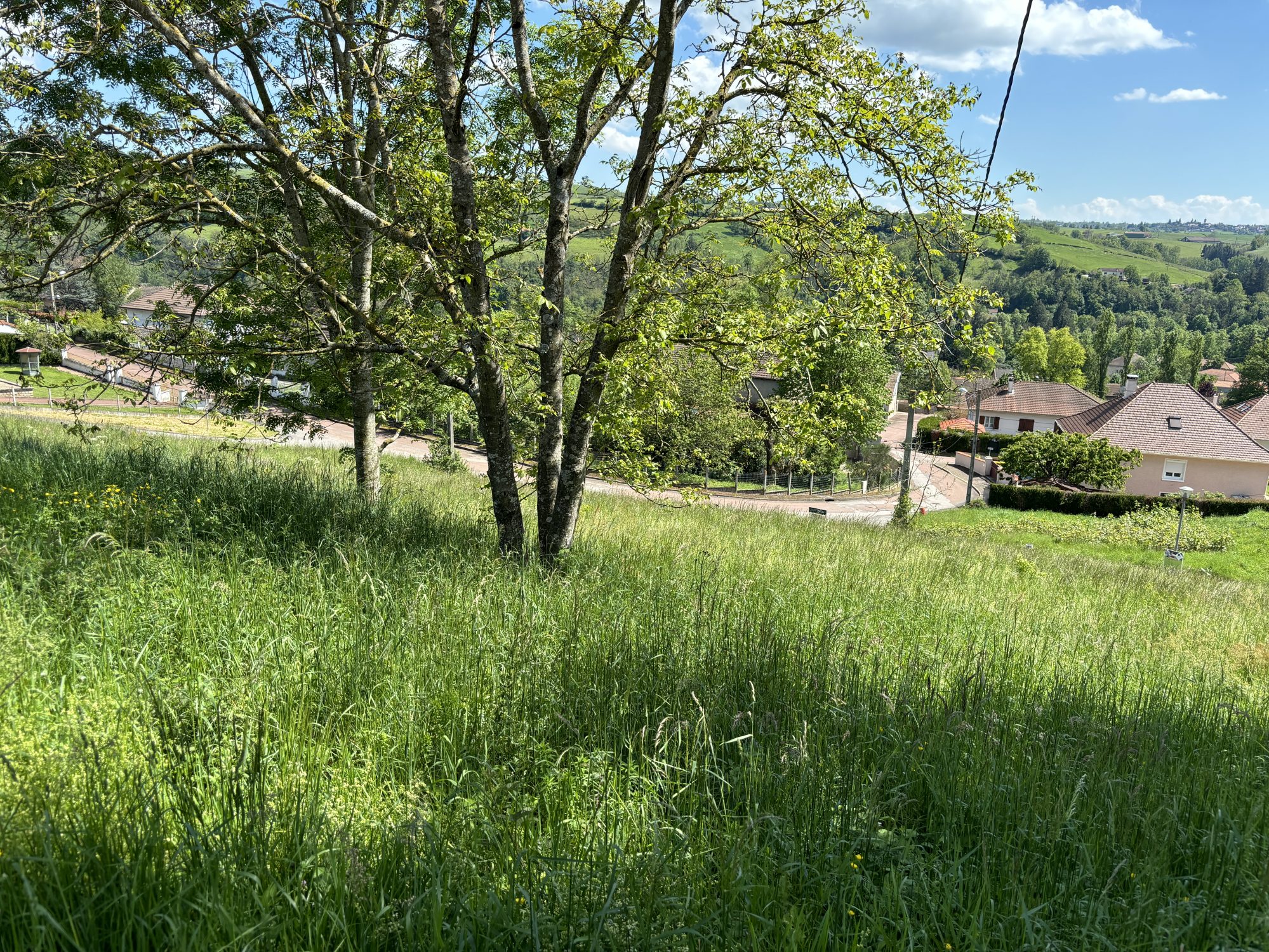 TERRAIN CONSTRUCTBLE AVEC VUE