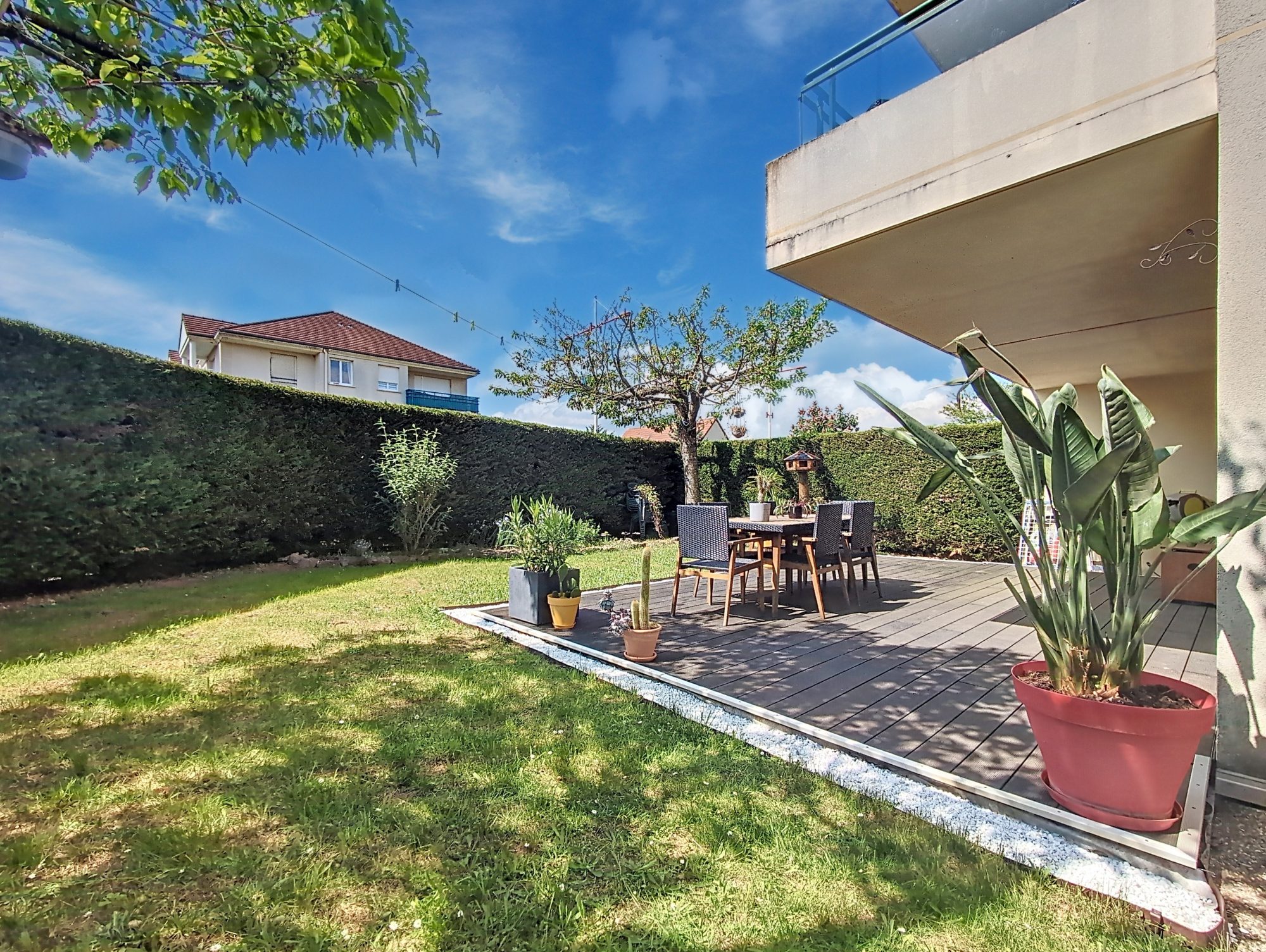 T3 lumineux avec un jardin de 185m2