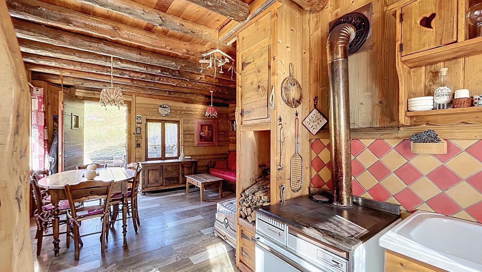 Maison de Montagne face à la Meije La Grave 05320