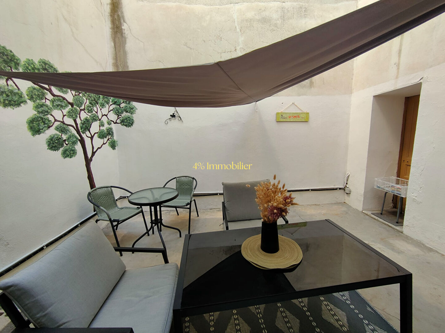 AGDE Appartement 2 pièces avec terrasse privative