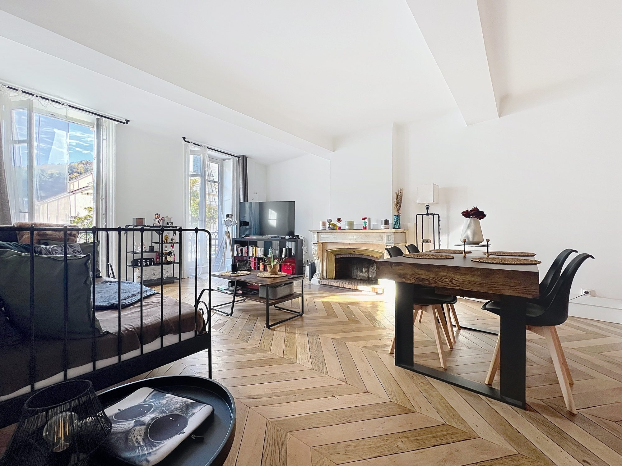 Bel appartement avec du cachet de type T2/T3