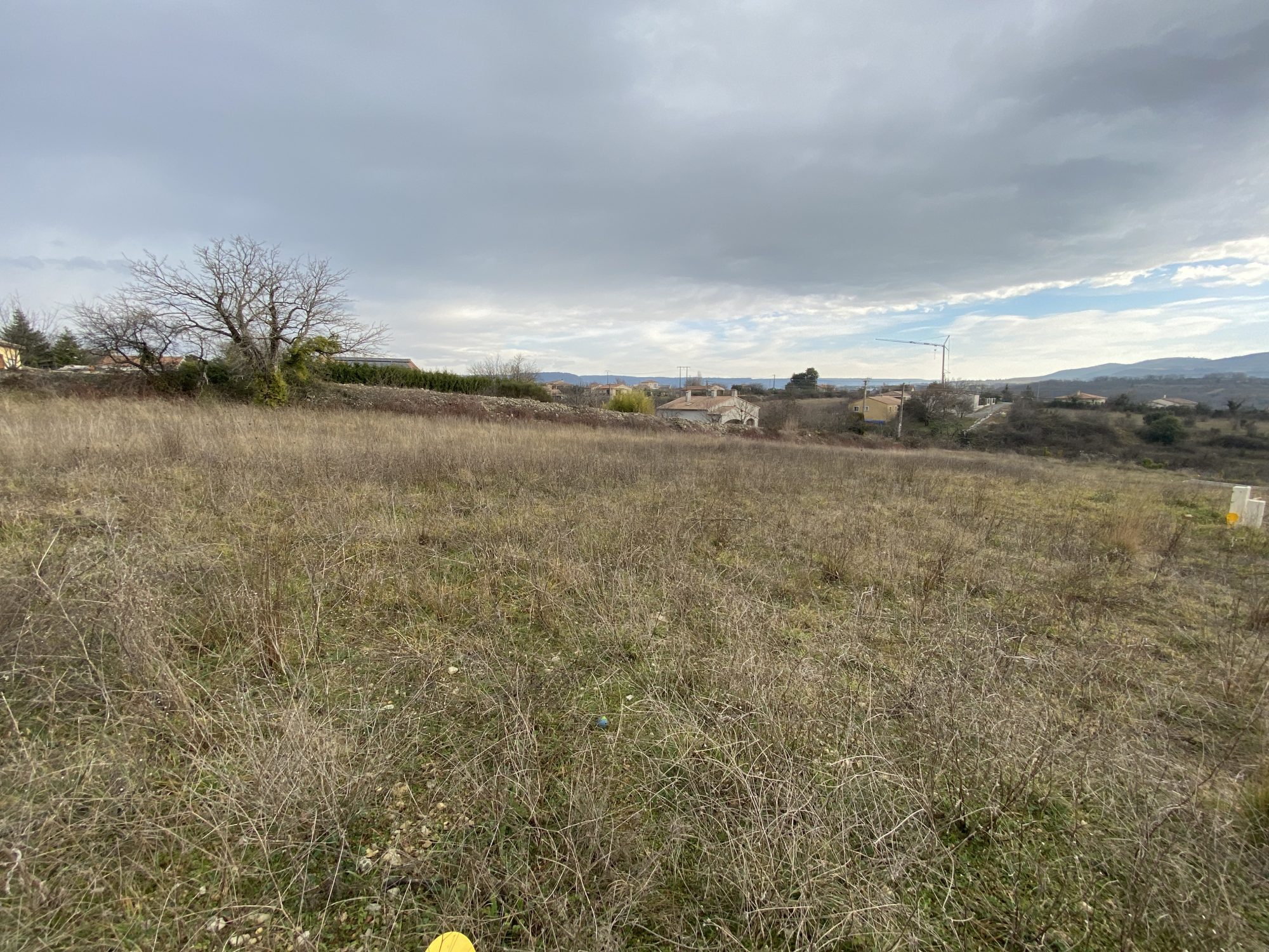 Terrain 837m² Villeneuve De Berg