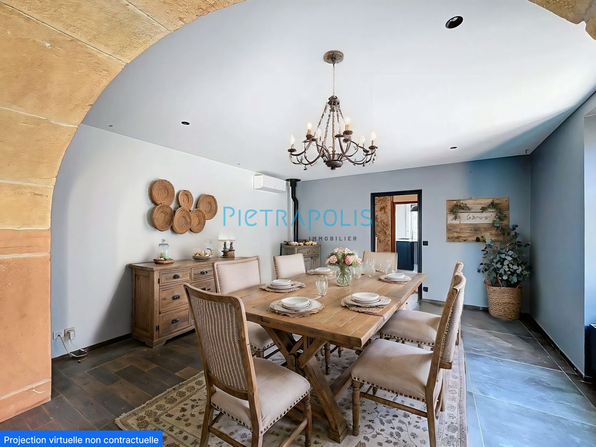 Propriété d'exception en pierres dorées - 9 pièces -280 m² hab - Terrain 1598 m² Marcy 69480