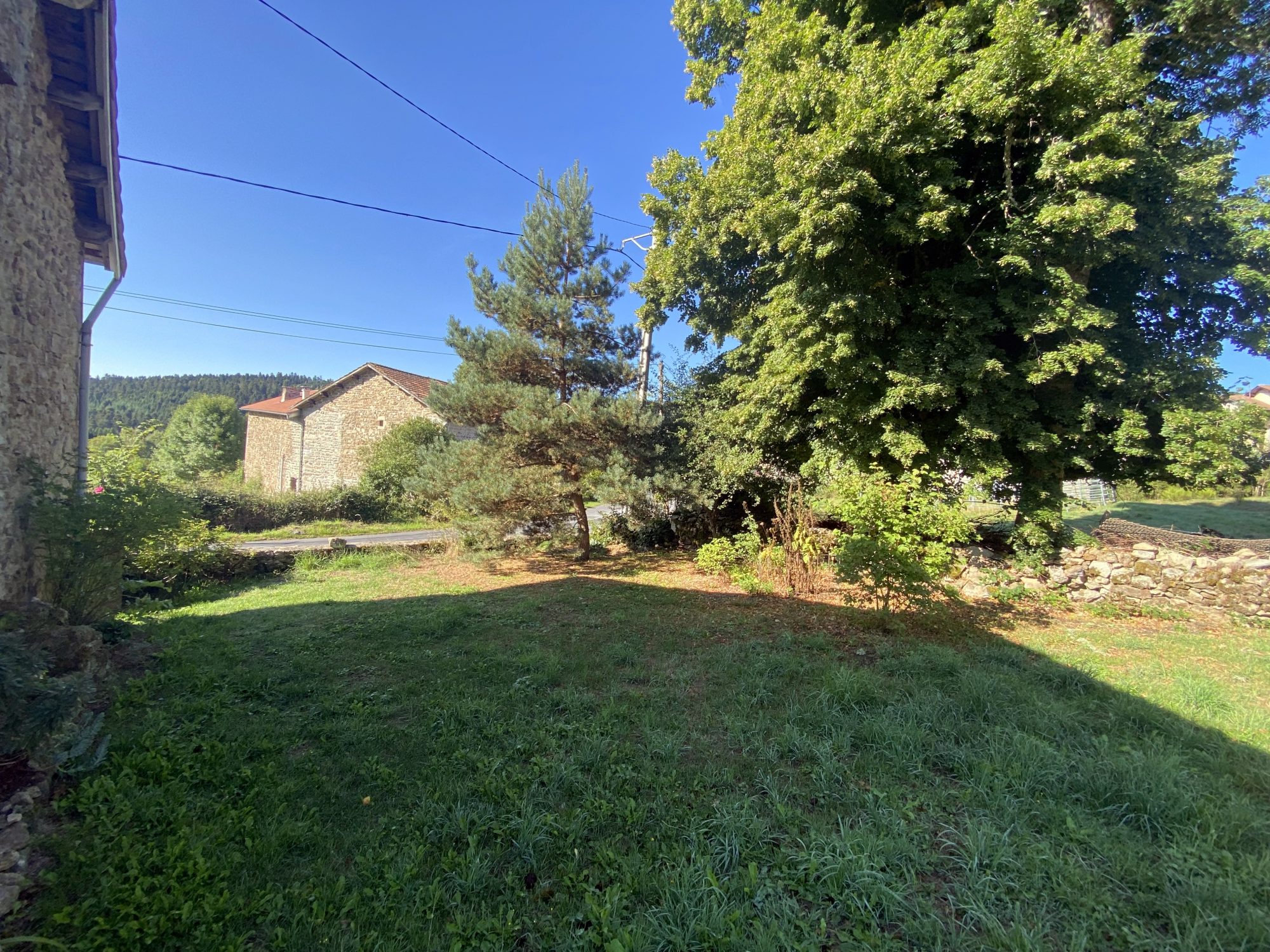 Ferme en pierres crépies avec dépendances Connangles 43160