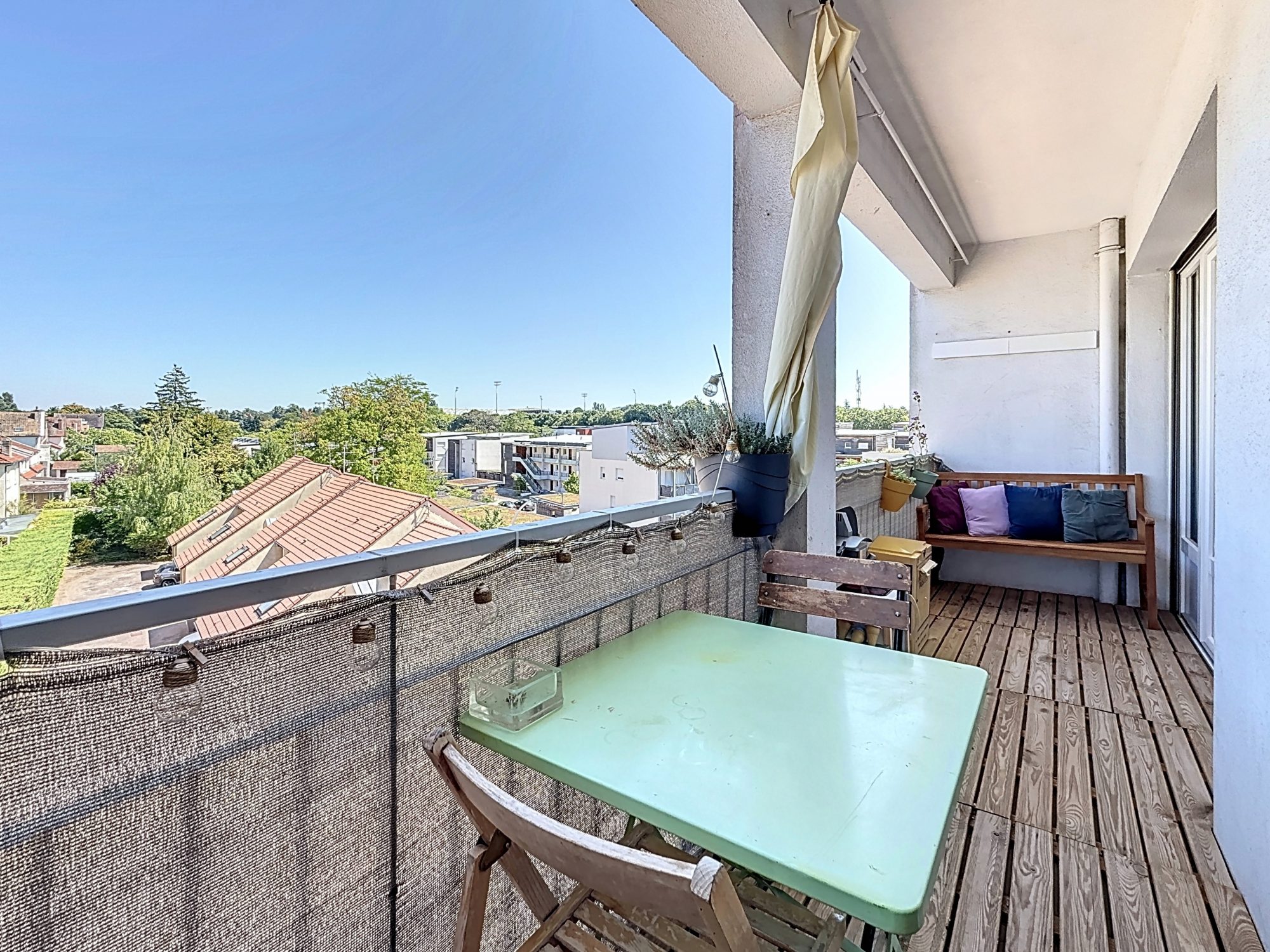 Bel appartement avec vue exceptionnelle secteur Montmuzard Dijon 21000