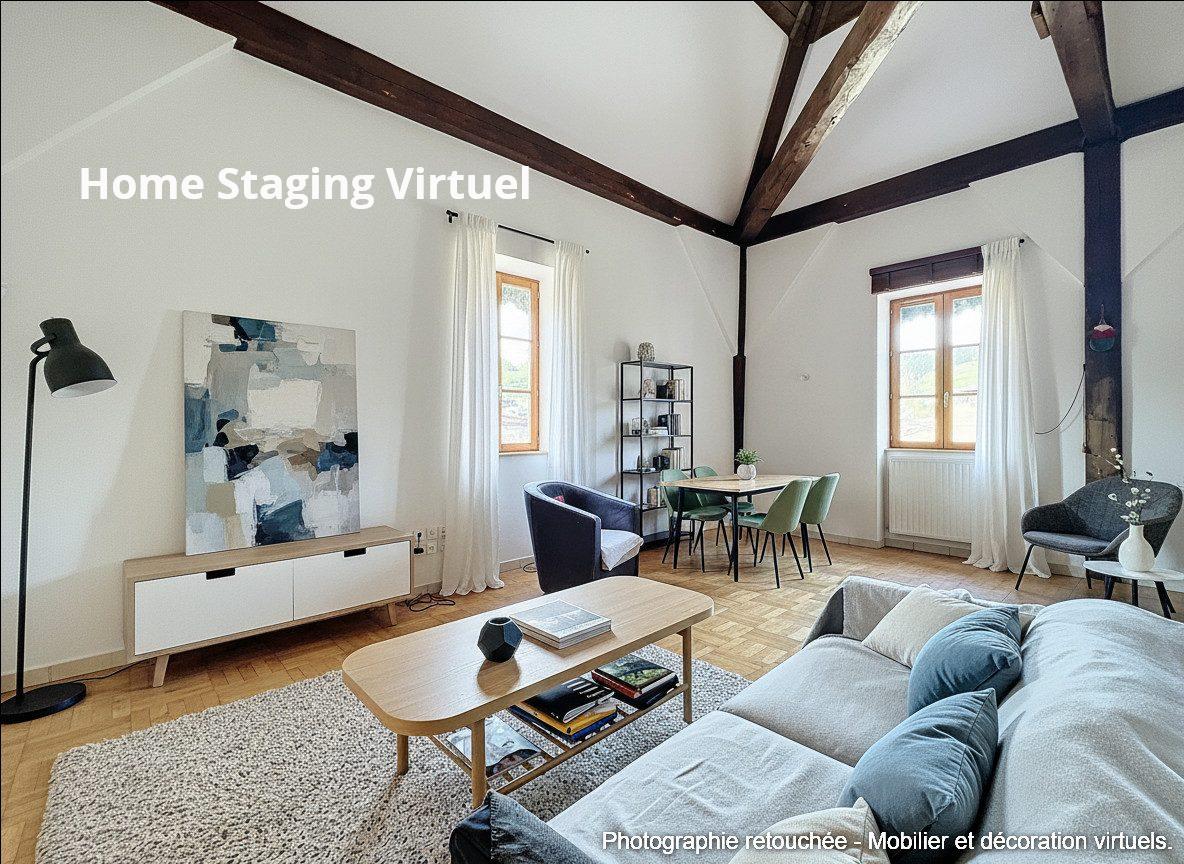 TARARE - APPARTEMENT DUPLEX T4 - 90 M2 - 3 CHAMBRES  DANS IMMEUBLE MAGNIFIQUE AVEC PARC ARBORÉ DE 15000 M2