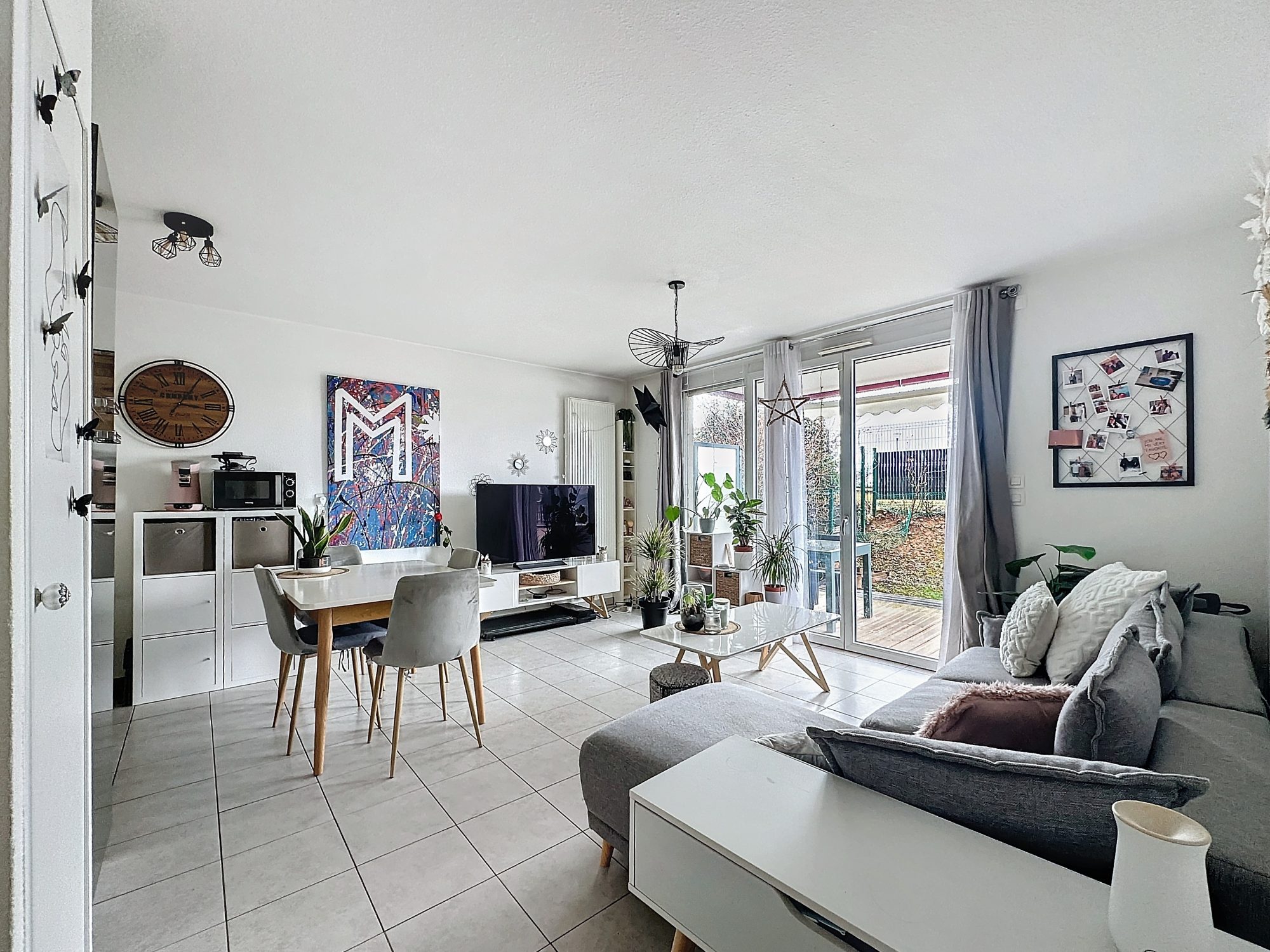 -Appartement en rez-de-jardin