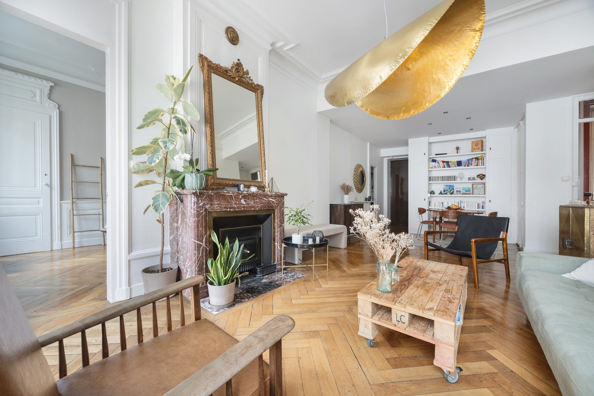 Secteur Université - Charme Haussmanien - T3 de 84.41m² - Etage noble Lyon 69007
