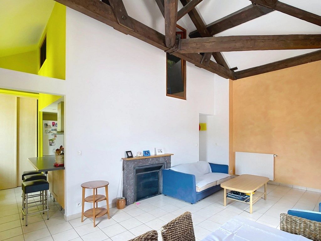 TARARE - APPARTEMENT DUPLEX T4 - 90 M2 - 3 CHAMBRES DANS IMMEUBLE MAGNIFIQUE AVEC PARC ARBORÉ DE 15000 M2