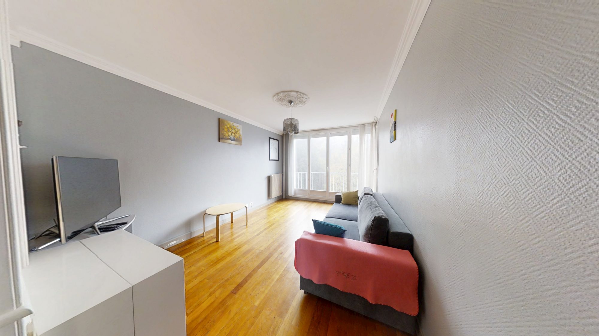 T3 avec balcon et garage sans vis à vis