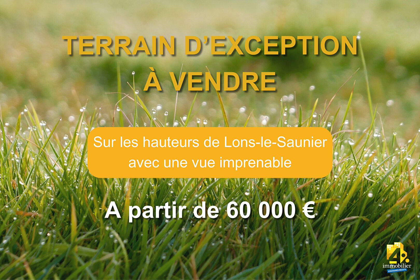 À Vendre : Lotissement d'Exception à Lons-le-Saunier