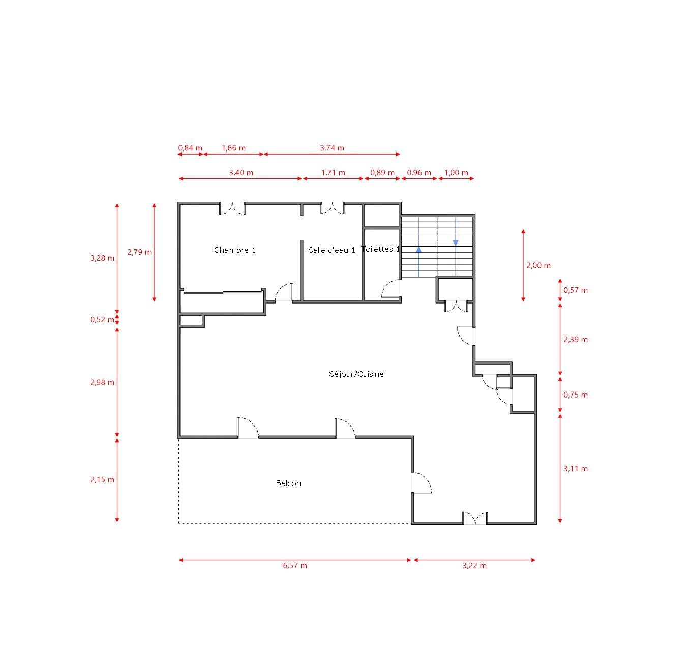 Magnifique duplex au calme avec 4 chambres et balcon Champagne-au-Mont-d'Or 69410