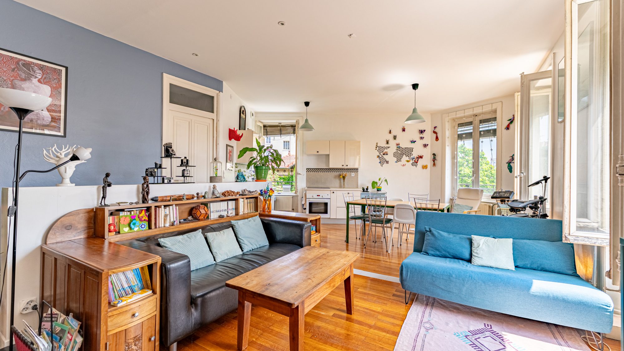 Bel appartement T4 secteur Montchat Lyon 69003