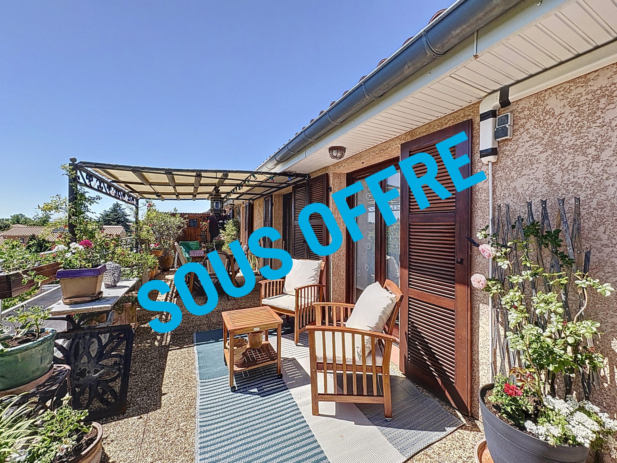 T3 dernier étage avec terrasse à vivre