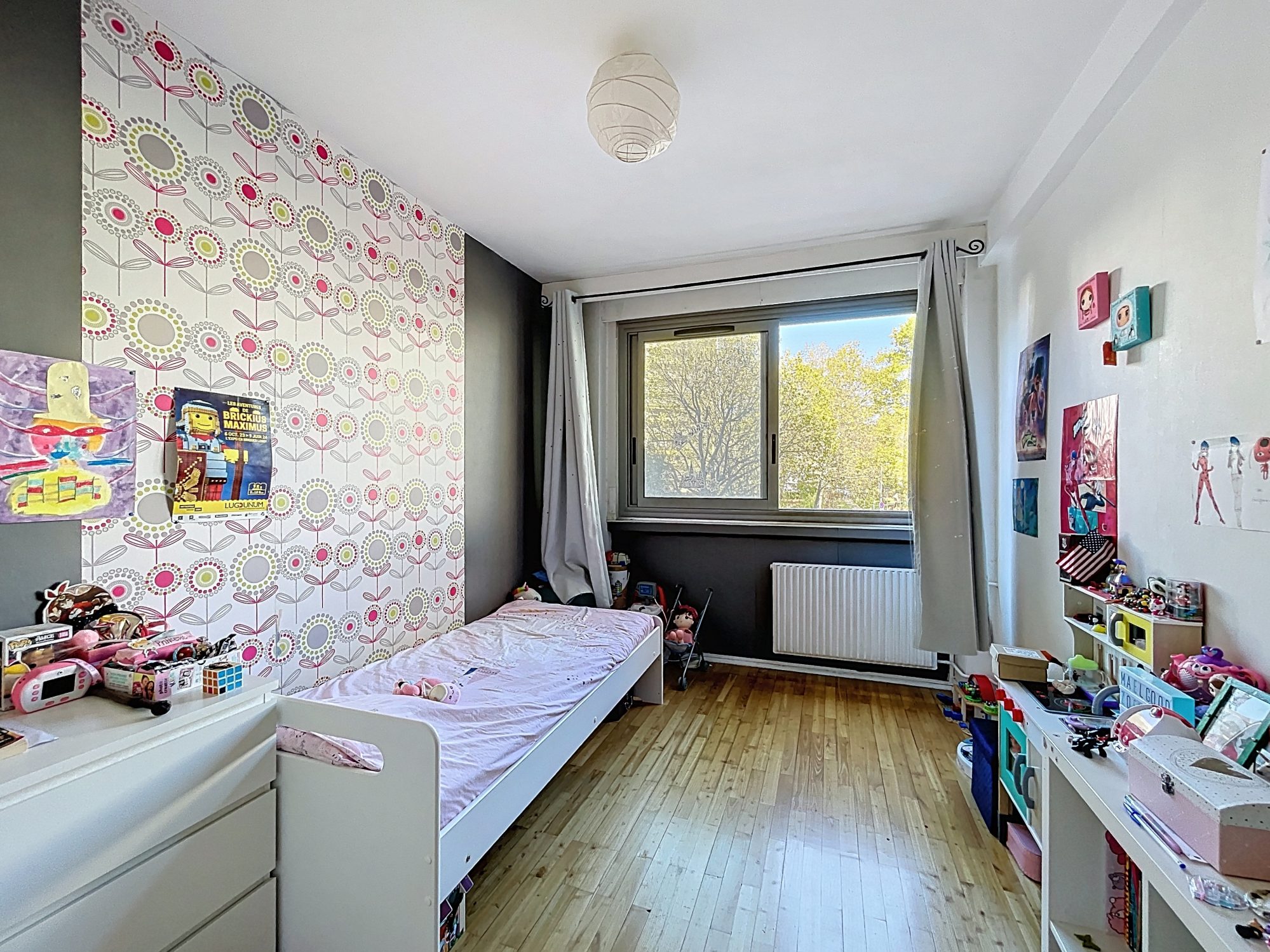 Monplaisir, Marius Berliet-St Nestor, immeuble Pitance, T4 de 89m2 avec balcon et parking Lyon 69008