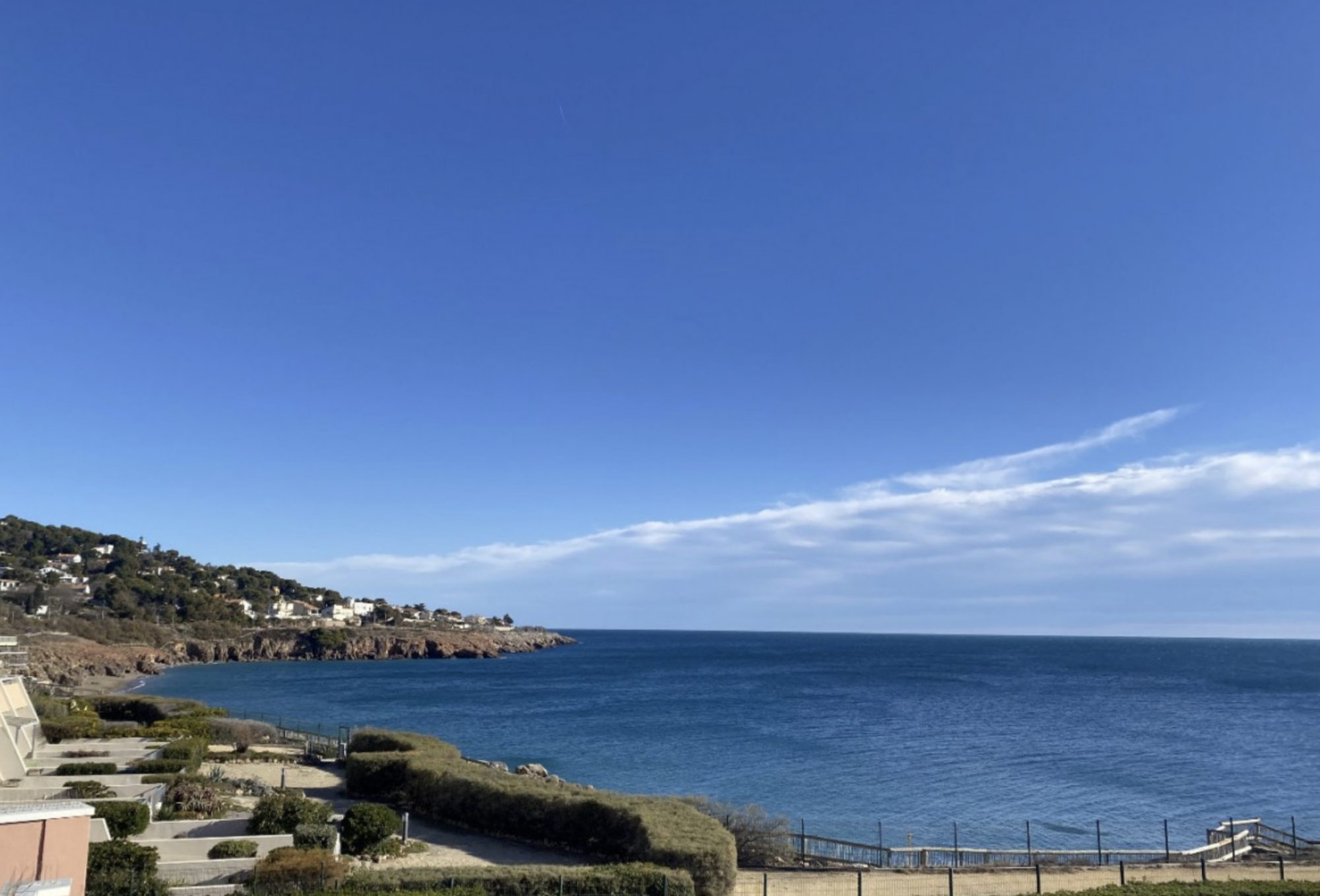 VENDU ! Sète : Quartier Corniche - Appartement T2 vue mer avec parking