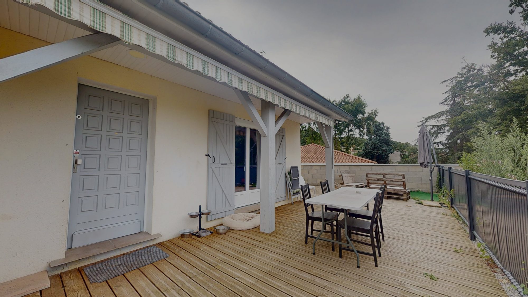 Maison pp 3 ch, terrain 619 m2