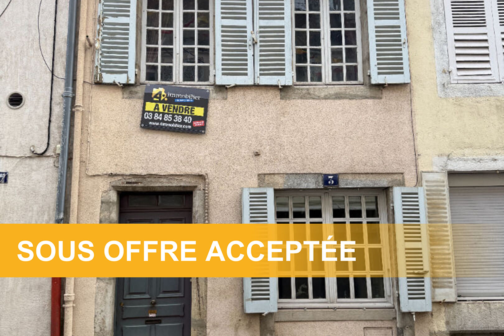 Maison de ville Lons-Le-Saunier / 4 pièces / 2 chambres / 80.95 m²