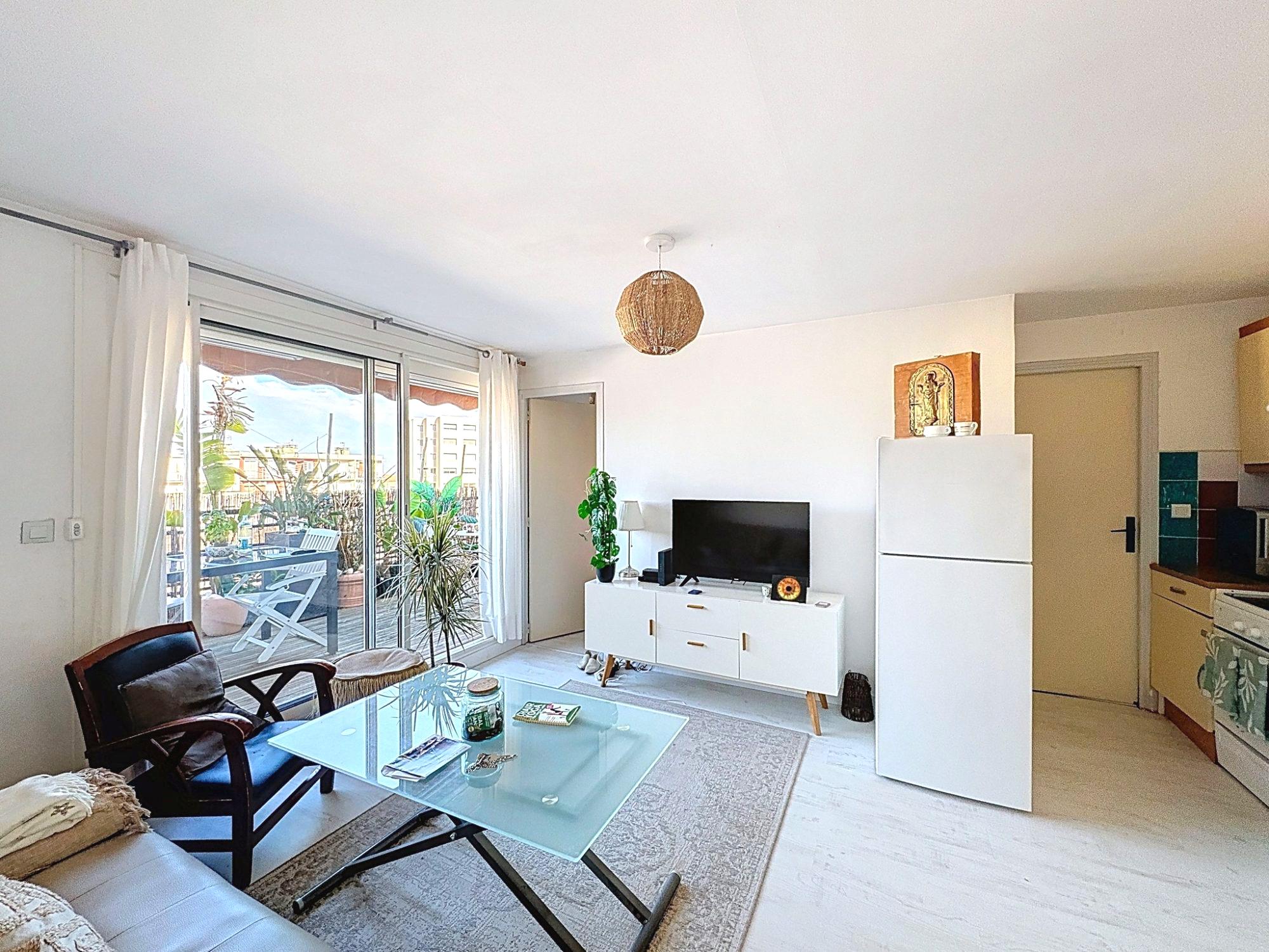 EXCLUSIVITÉ - PALAVAS LES FLOTS - Centre Ville : Appartement T3 38m², terrasse 20m² avec vue Palavas-les-Flots 34250