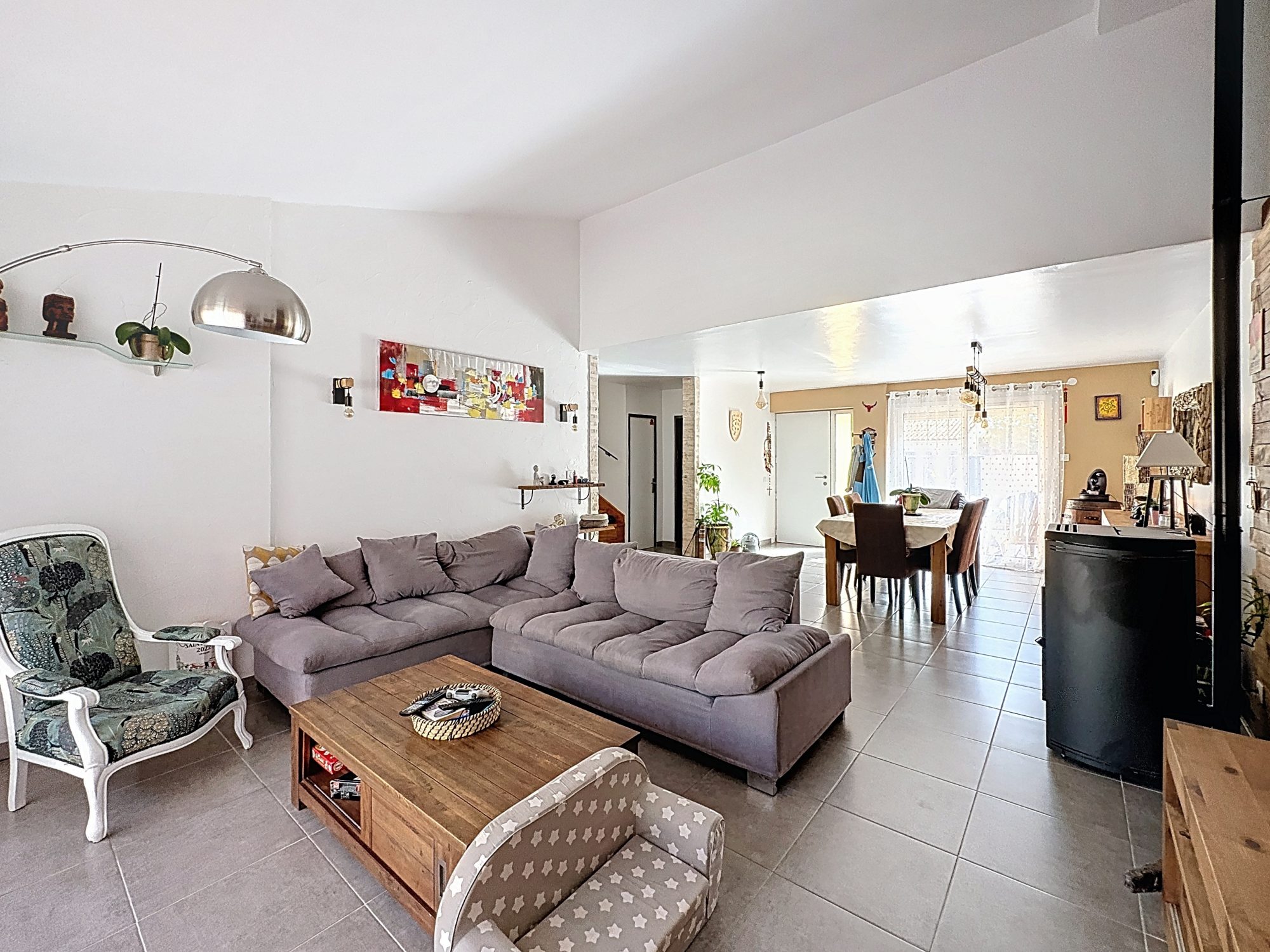 SETE - QUARTIER BARROU : Maison T4 en R+1, garage, piscine