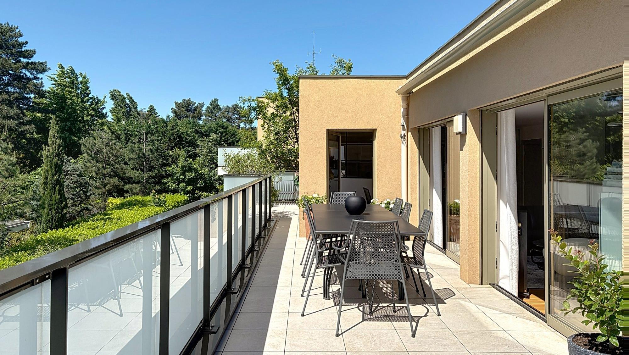 T5 toit-terrasse dernier étage, vue, sans vis à vis