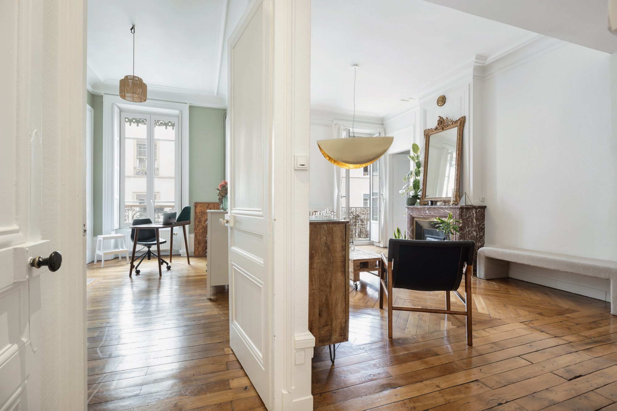 Secteur Université - Charme Haussmanien - T3 de 84.41m² - Etage noble Lyon 69007