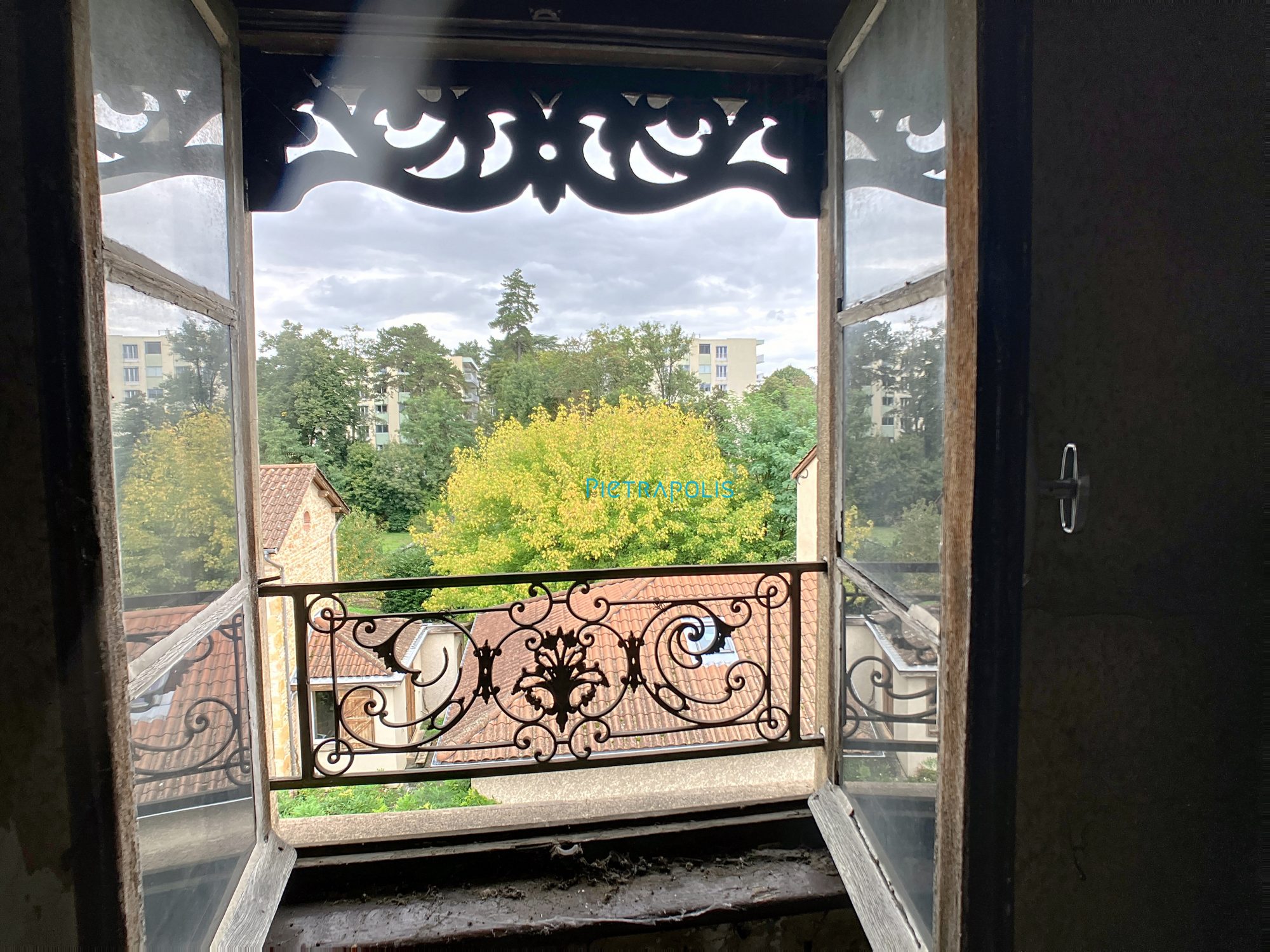 Plateau sous combles T3 - vue dégagée - traversant