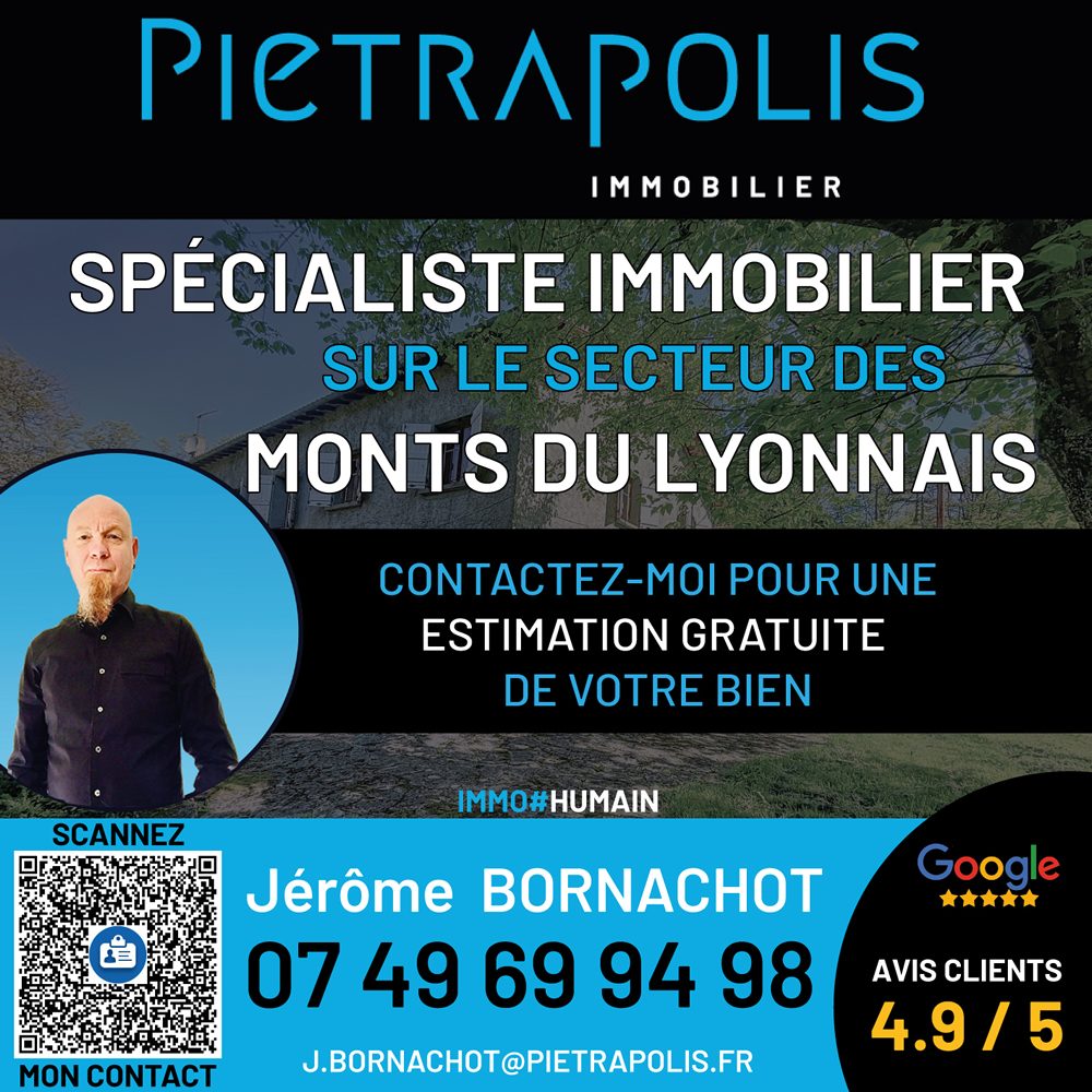 Espace, lumière et fort potentiel : cette maison réunit tout pour concrétiser vos projets, qu’ils soient familiaux, professionnels ou locatifs. Villechenève 69770