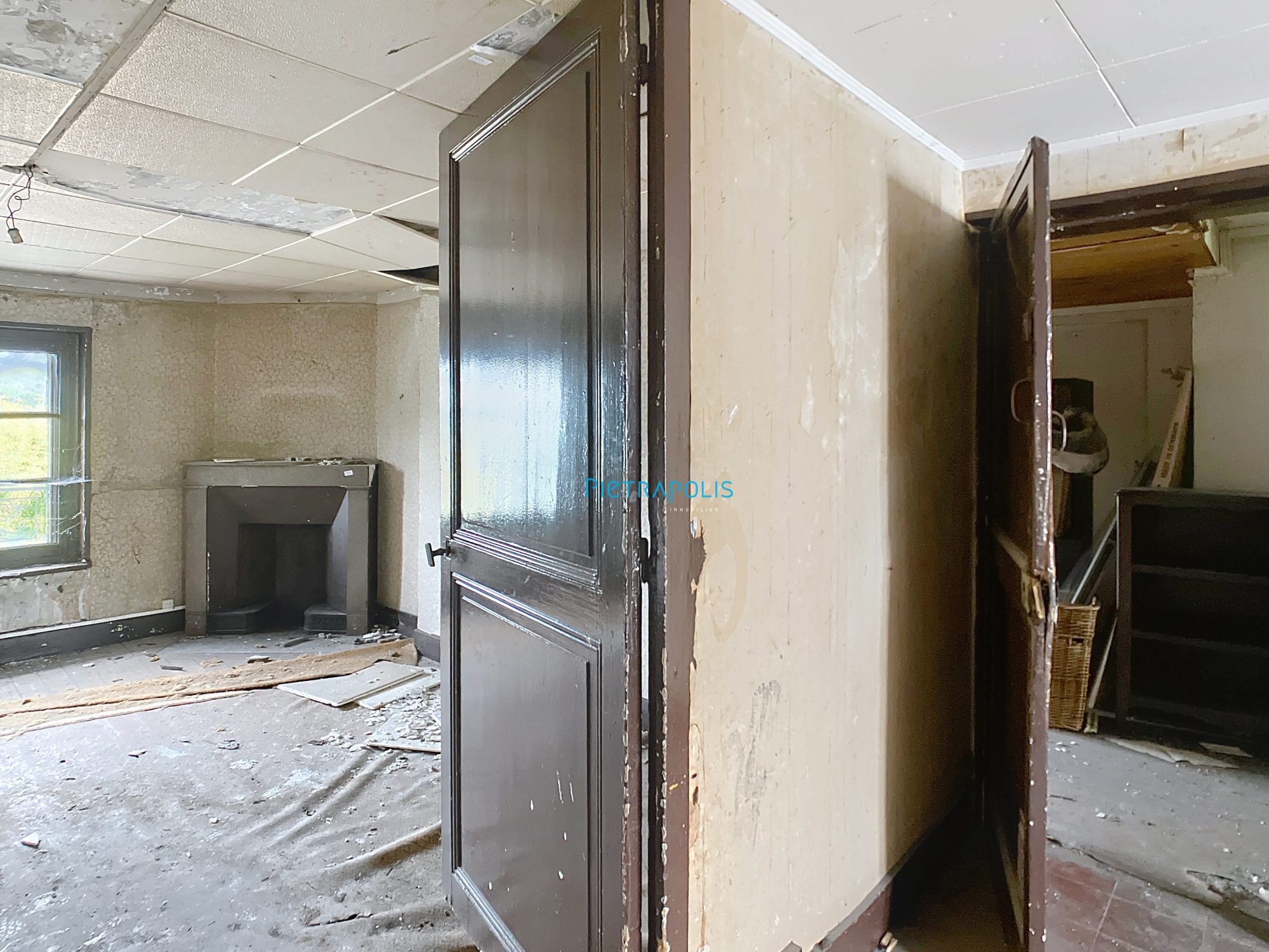 Plateau sous combles T3 - vue dégagée - traversant Gleizé 69400