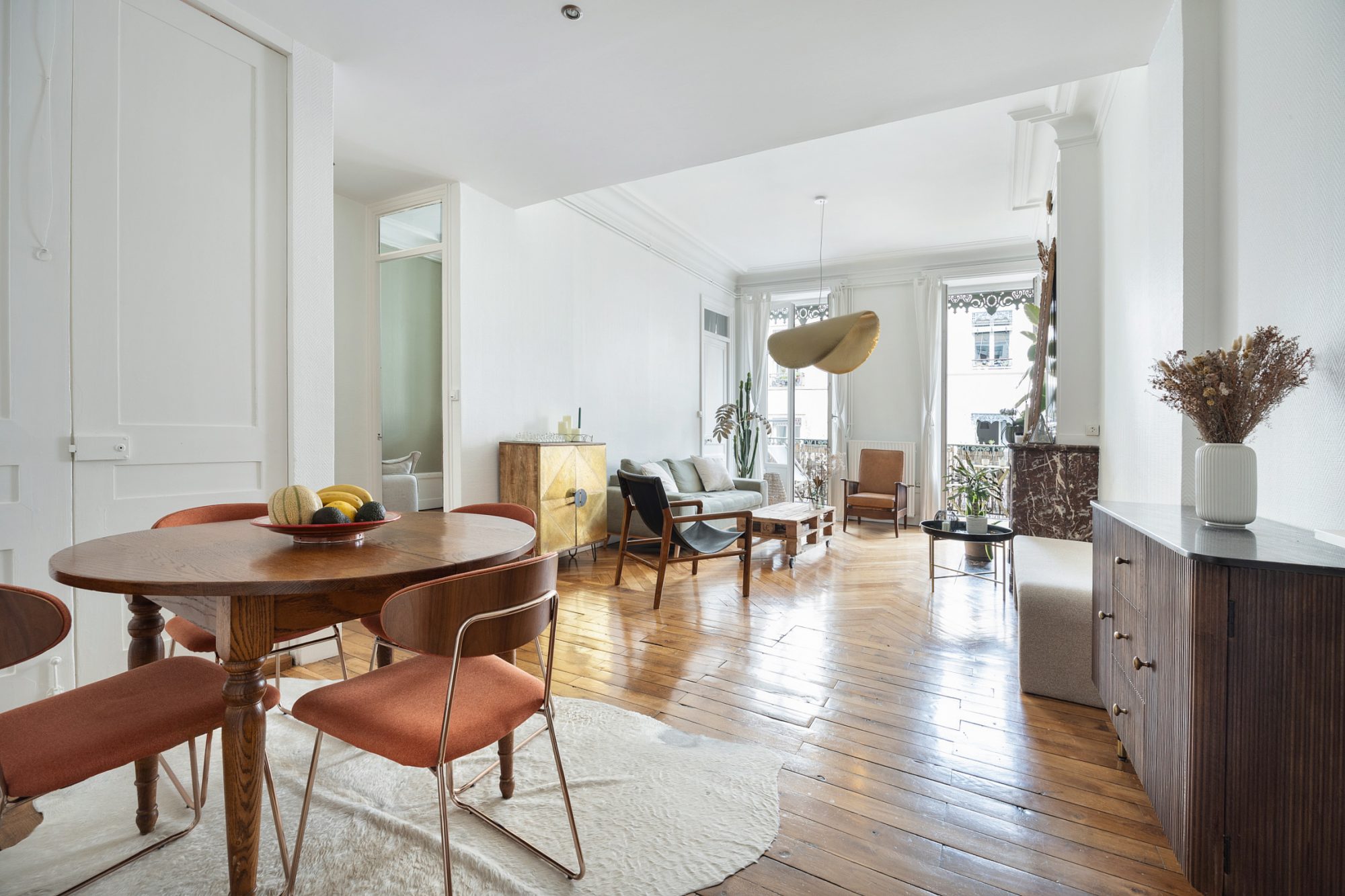 Secteur Université - Charme Haussmanien - T3 de 84.41m² - Etage noble Lyon 69007
