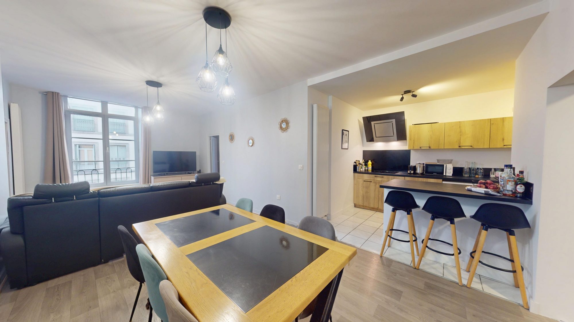 Appartement 3 chambres centre-ville