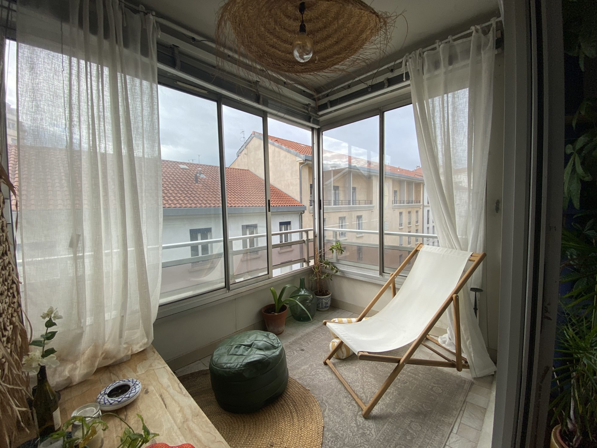 T2 60m² avec 2 loggia, 4ème ét. ascenseur, cave- LOUE