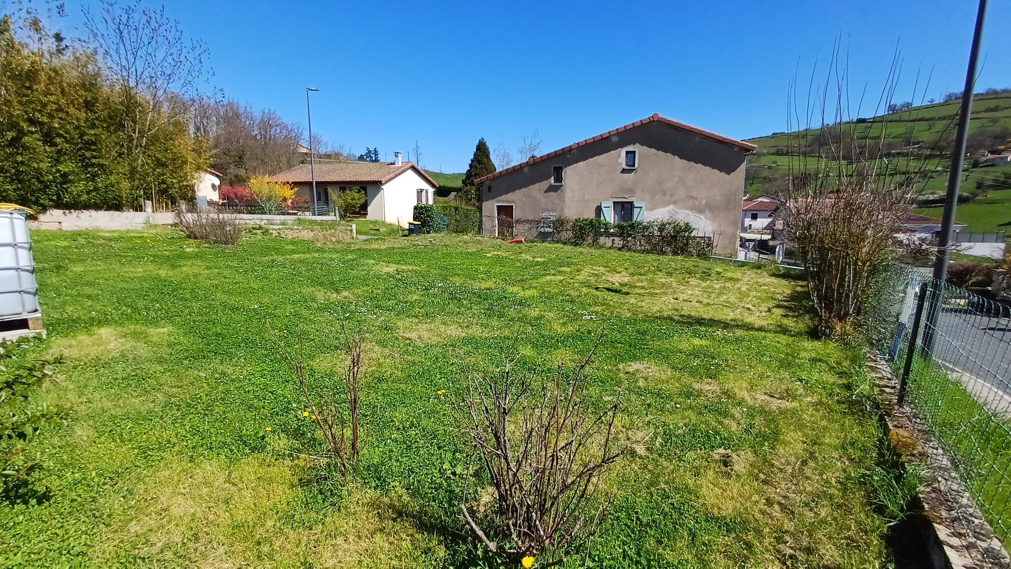 Belle vue, terrain plat construction, hors lotissement 368 m2