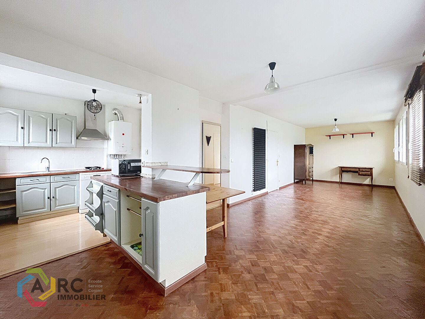 Appartement  60m² avec jardin et Garage