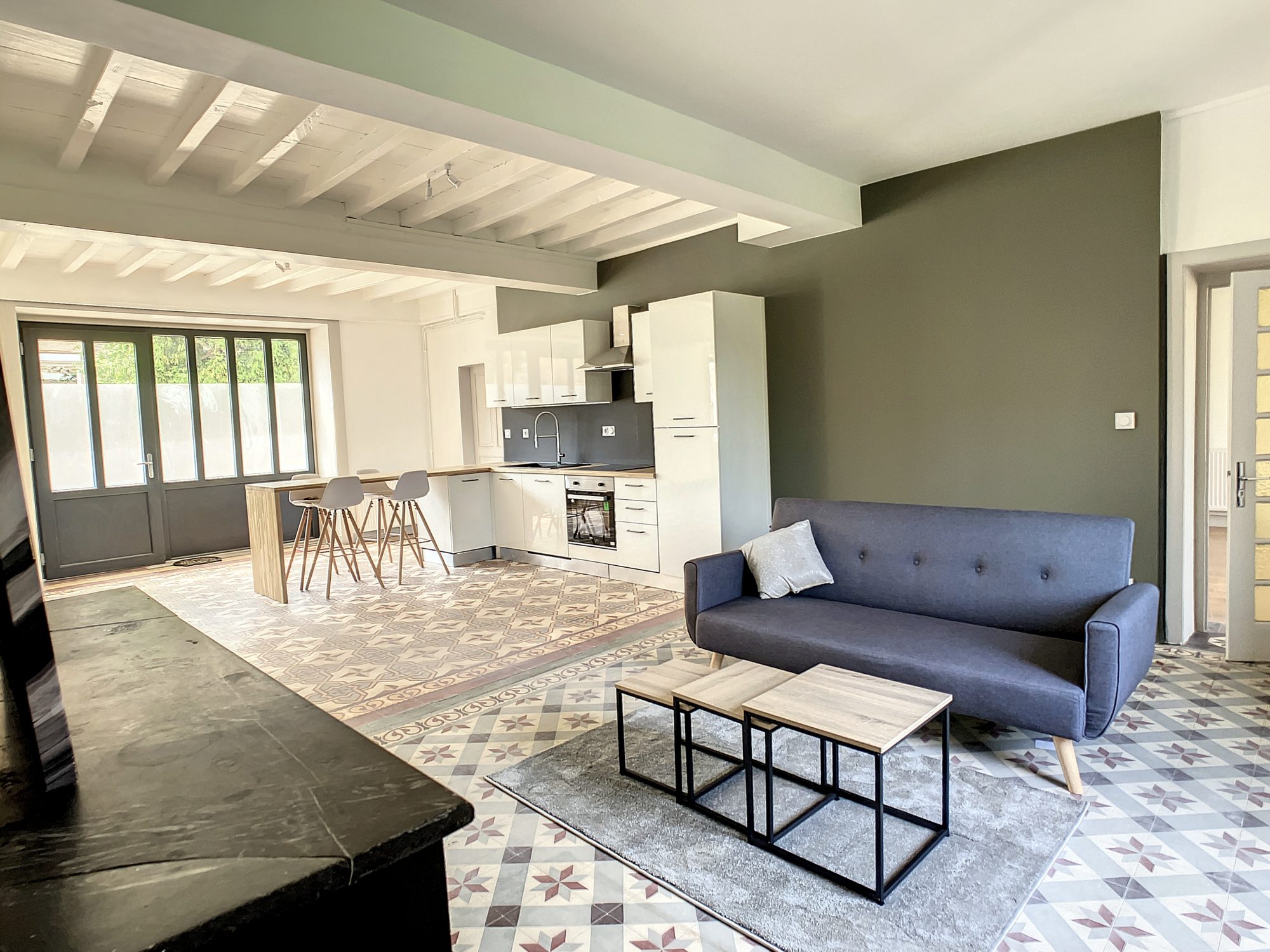 maison de village avec jardin renovation 2023