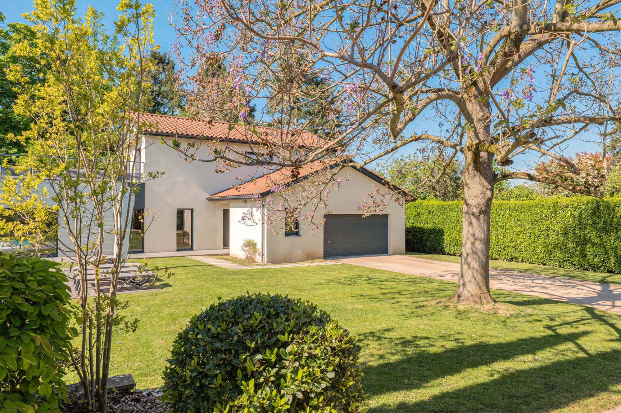 Centre Chazay d'Azergues, maison contemporaire