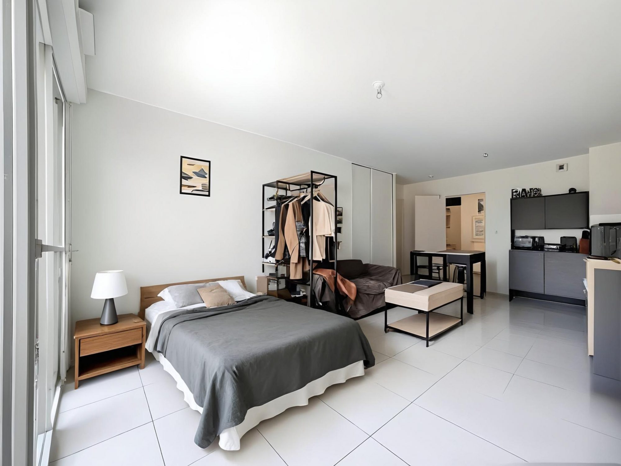 Appartement T1 de 33 m2 avec terasse et garage